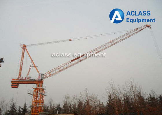 Китай 25 веревочка провода крана башни конструкции кливера тонны 50m Luffing поднимая тяжелое оборудование поставщик