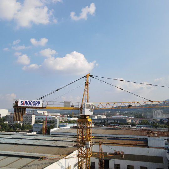 Topkit Qtz 160 Малопотребительный башенный кран с умеренной ценой 10т 60м Jib Topkit Tower Crane для Турции