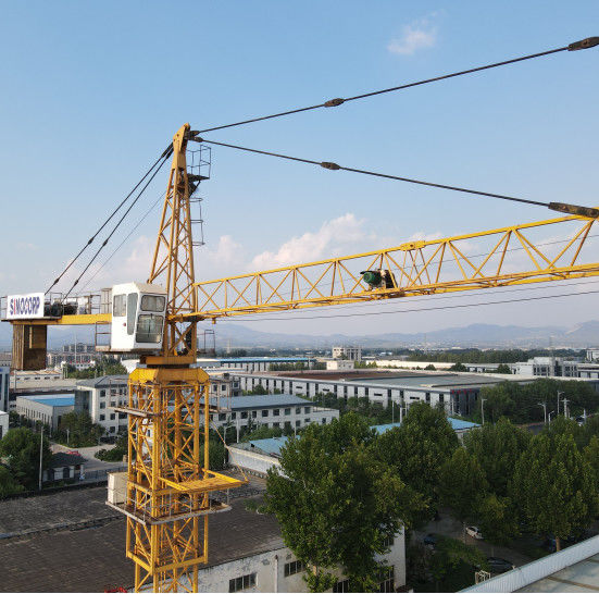 Topkit Qtz 160 Малопотребительный башенный кран с умеренной ценой 10т 60м Jib Topkit Tower Crane для Турции