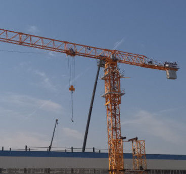 Строительные площадки Телескопический башенный кран QTZ40 QTZ63 QTZ80 Тип стационарного фундамента