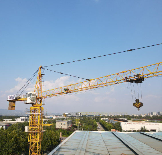 Неподвижный фундамент типа кран с плоской вершиной QTZ80 QTZ125