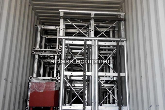 Малый лифт подъема конструкции здания SC50 поднимает одиночную нагрузку клетки 500kg