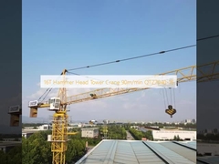 16-тонный молоток Башневой кран 90 м/мин QTZ7040-16